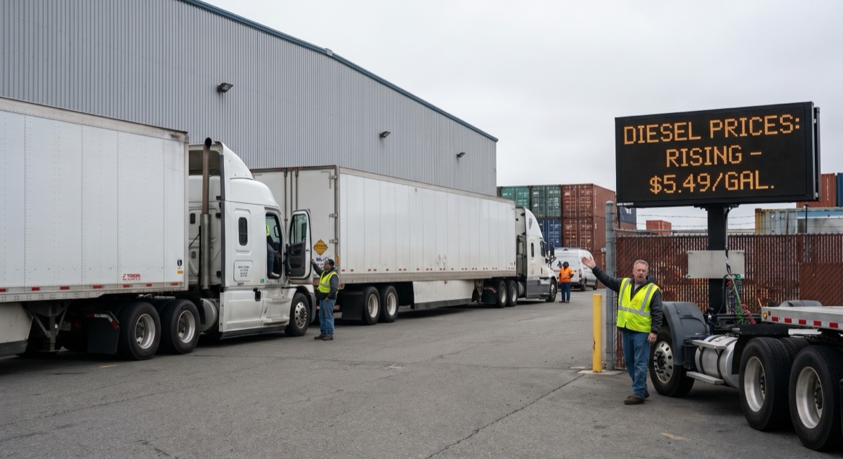Rising diesel costs and LTL efficiency